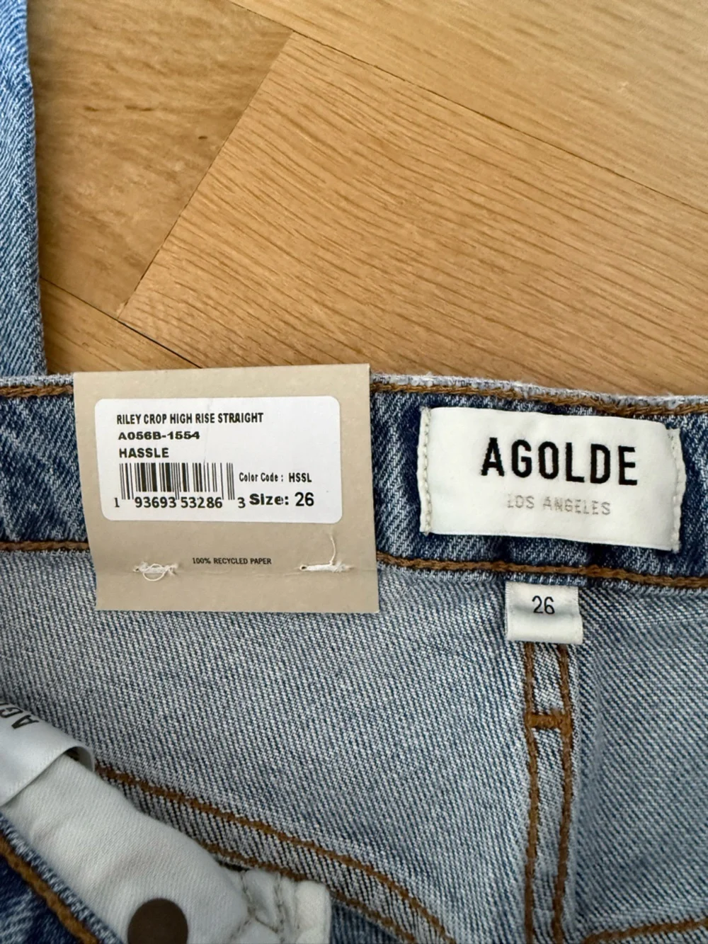 Agolde Riley Crop NWT - Picture 4 of 4